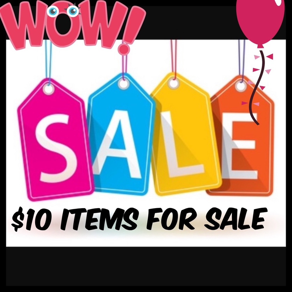 All $10 ITEMS.